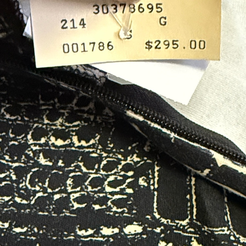 McQ ALEXANDER MCQUEEN Croc Print Pencil Skirt S - Picture 7 of 11